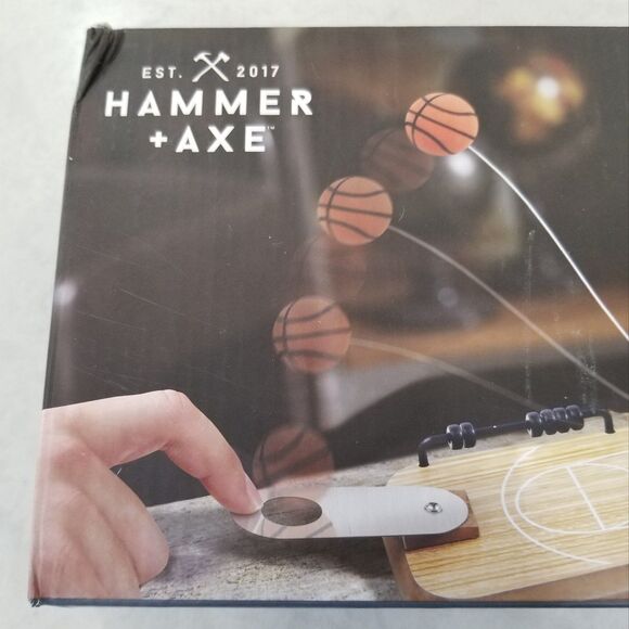 Hammer & axe tabletop basketball game new open box 2018 - Picture 3 of 11
